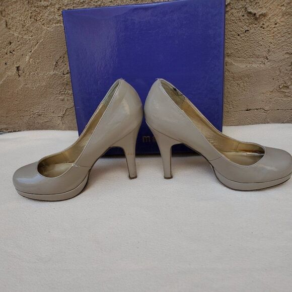 Madden Girl taupe patent heels - Picture 4 of 10